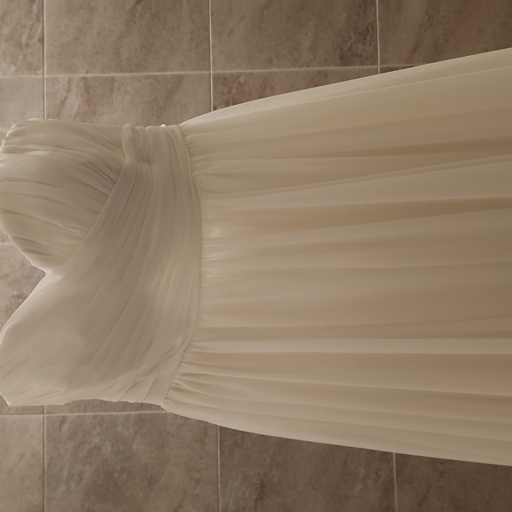 New Jasmine  Bridal collection Strapless Dress, F274, Size 4, Street Size 2 - Picture 9 of 9